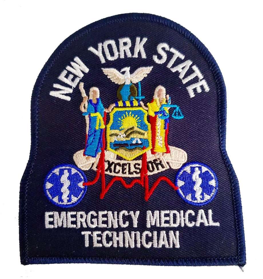 Emergency Medical Technician (EMT) Round Patch